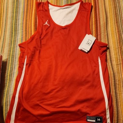 Michael Jordan Reversible tank top men M. Red/ White 5288-657 NEW
