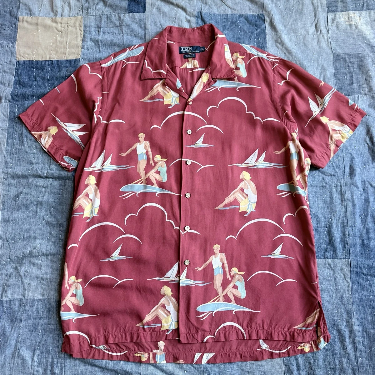 25+ Polo Ralph Lauren Beach Casual Button-Down Shirts for Men for