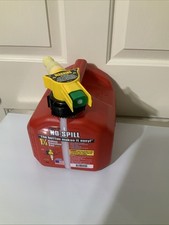 1415 1-1/4-Gallon Poly Gas Can CARB Compliant , Red