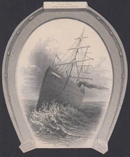 S S City of Tokio St Nicholas Hotel NYC trade card 1880s Uriah Welch, Prop.