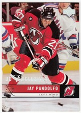 2006-07 Upper Deck Series 1 UD Exclusives JAY PANDOLFO 120 100 New Jersey Devils