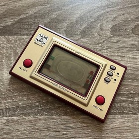 Nintendo Game & Watch CHEF FP-24 Handheld LCD Game Console Manual Tested JPN