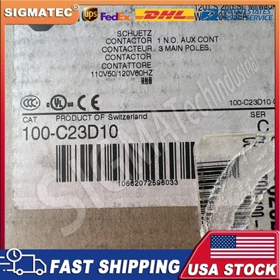 ALLEN-BRADLEY, IEC 100-C23D10, CONTACTOR, 23 AMP, 120VAC COIL NEW IN BOX