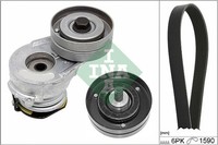 Schaeffler INA Keilrippenriemensatz 529 0345 10 FüR Opel Corsa Combo X01 Tour CC