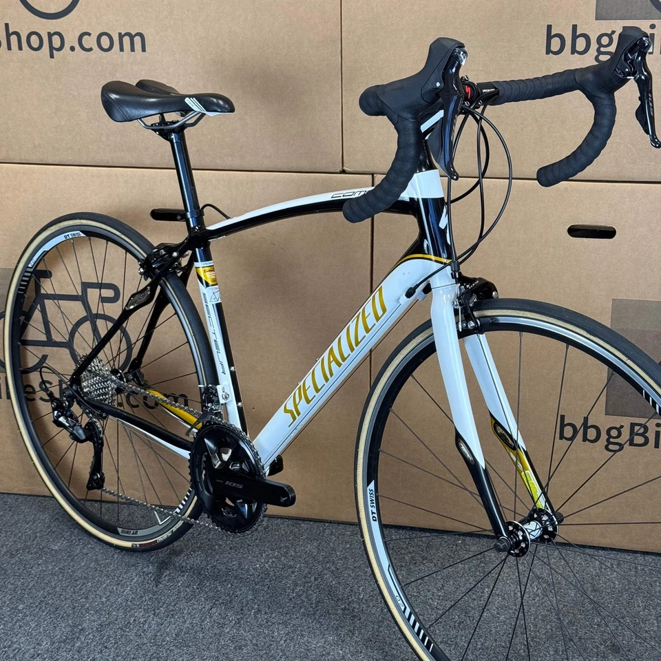 Bicicleta de carretera usada Specialized Secteur, 11 velocidades Shimano 105-2012, 54 cm Foto 4 de 4