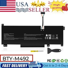 BTY-M492 Battery For MSI Pulse GL66 GL76 Katana GF66 Sword 15 A11U WF66 53.5Wh