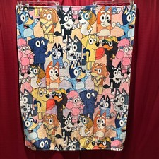40" x 54" Bluey and Friends Plush Blanket