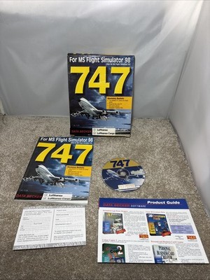 747 für MS Flugsimulator 98 Data Becker Software Realistic Add-on Lufthansa C