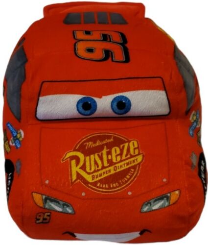 Disney Movie Cars 3 Lightning McQueen Reversible Dinoco Plush Flipazoo Pillow - Picture 1 of 7