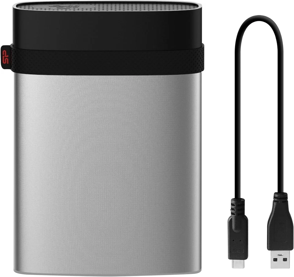 Silicon Power 1TB Type C USB 3.0 Rugged Armor A85M Shockproof/Waterproof - Image 2 of 4