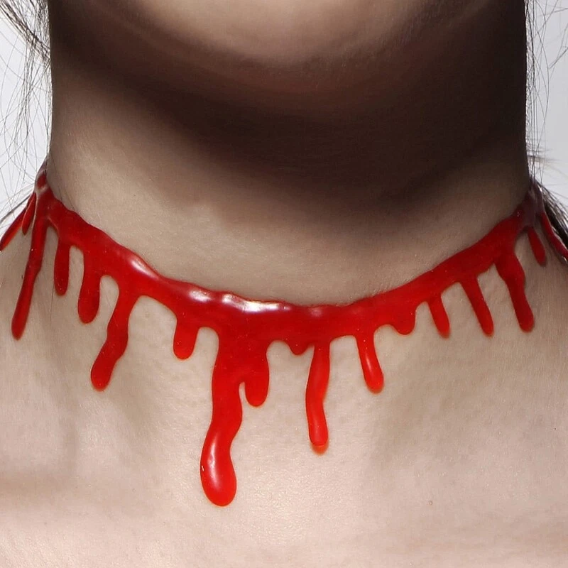 Red neck choker sale