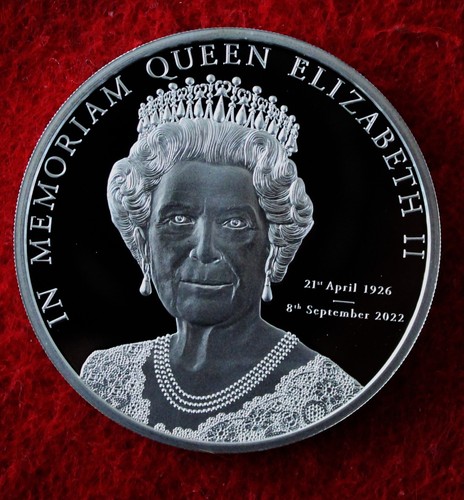1 Silber Unze 2022/ In Memoriam Queen Elizabeth II. / 999 Feinsilber / PP