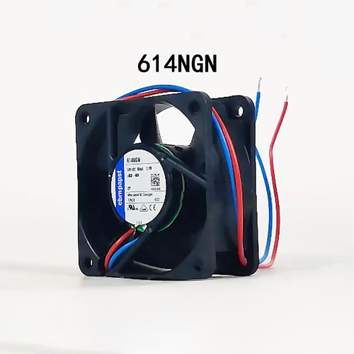 Original Ebmpaps Axial flow Fan 60*60*25MM 614NGN 24VDC 2.1W 90mA Server Fan - 第 1/4 張圖片