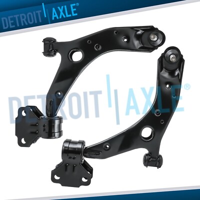 Pair Front Lower Control Arms with Ball Joints for 2010 2011 2012 2013 Mazda 3