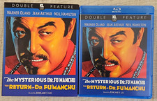 The Mysterious Dr. Fu Manchu / The Return of Dr. Fu Manchu, Blu-ray w/ slipcover