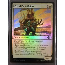 MTG, Proud Pack-Rhino NM FOIL Modern Horizons 3