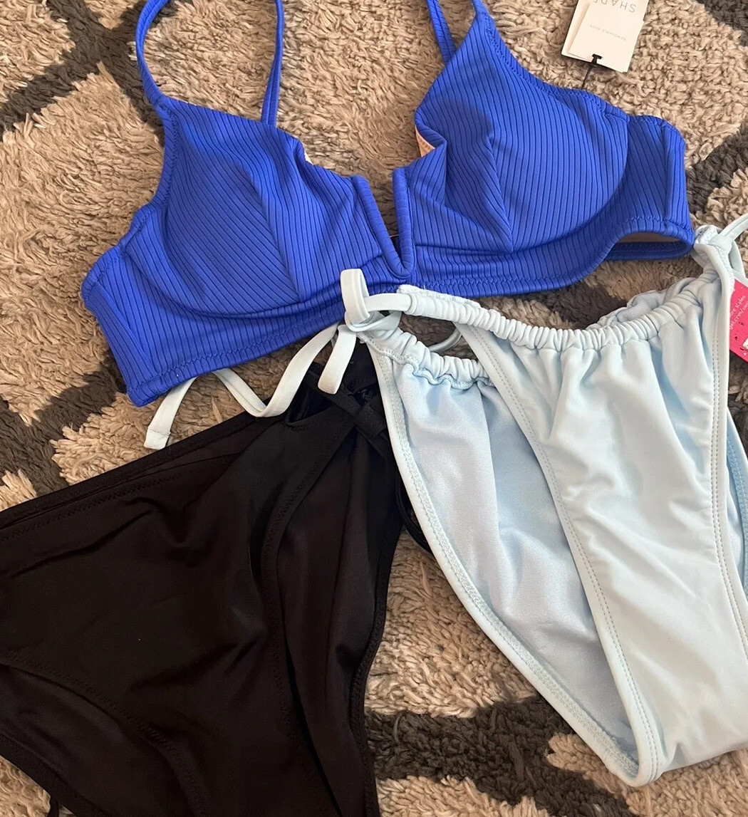 Lot of Women’s Swimsuit pieces Top Bottom Bikinis Two Piece Medium Bathing suits eBay