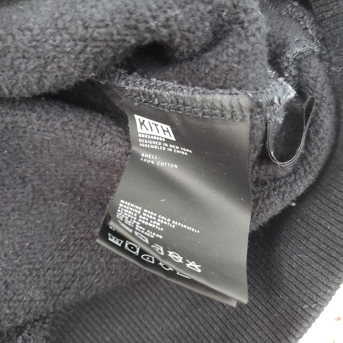 Kith Williams II Hoodie Sweatshirt Box Classic Logo Black Pullover