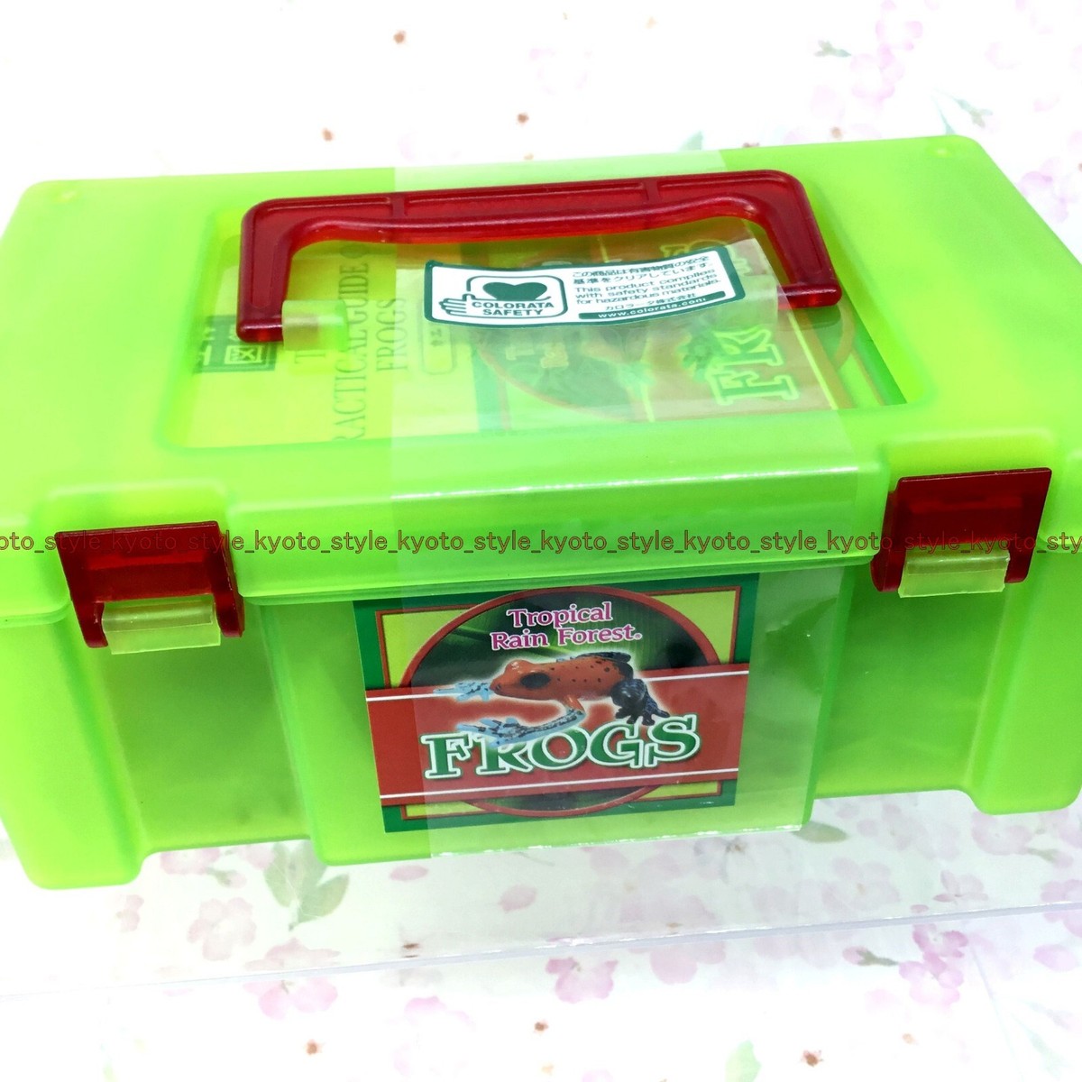 COLORATA Real Figure Tropical Rain Forest FROGS BOX 72618 JAPAN