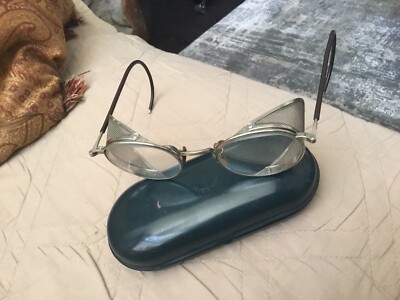 COLLECTOR’S AUTHENTIC STEAMPUNK GLASSES New Vintage Bausch and Lomb Goggles Steampunk 1950 main image 4