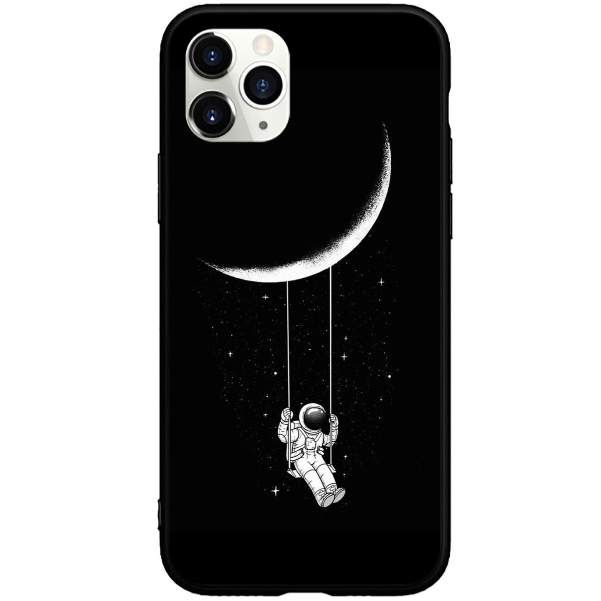 スマートフォン本体 ANDROID - Essential Phone PH-1 Black Moon - 128GB Moon Space Astronaut Black phone case For iphone 11 12 13 14