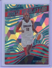 2022 Panini Revolution WNBA RHYNE HOWARD RC ROOKIE #4 CUBIC PARALLEL /50 DREAM