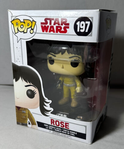 Funko Pop! Star Wars - Rosa - Bobble Head Figura #197 - Daño leve en la caja - Imagen 1 de 3
