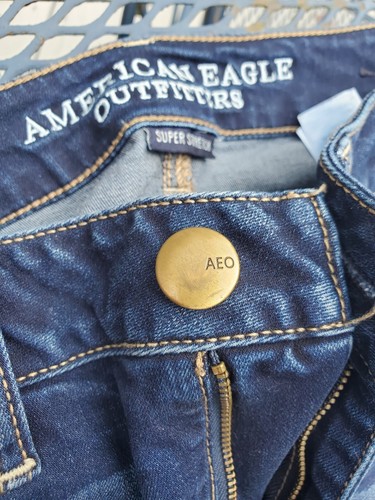 Juniors American Eagle H&M Lot of 7 Jeans Denim Size 2 Stretch Super Stretch - Picture 16 of 22