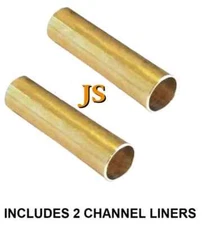 2 Pack Brass Firing Pin Channel Liner For Glock All Models 17 19 21 32 33 Gen1-5