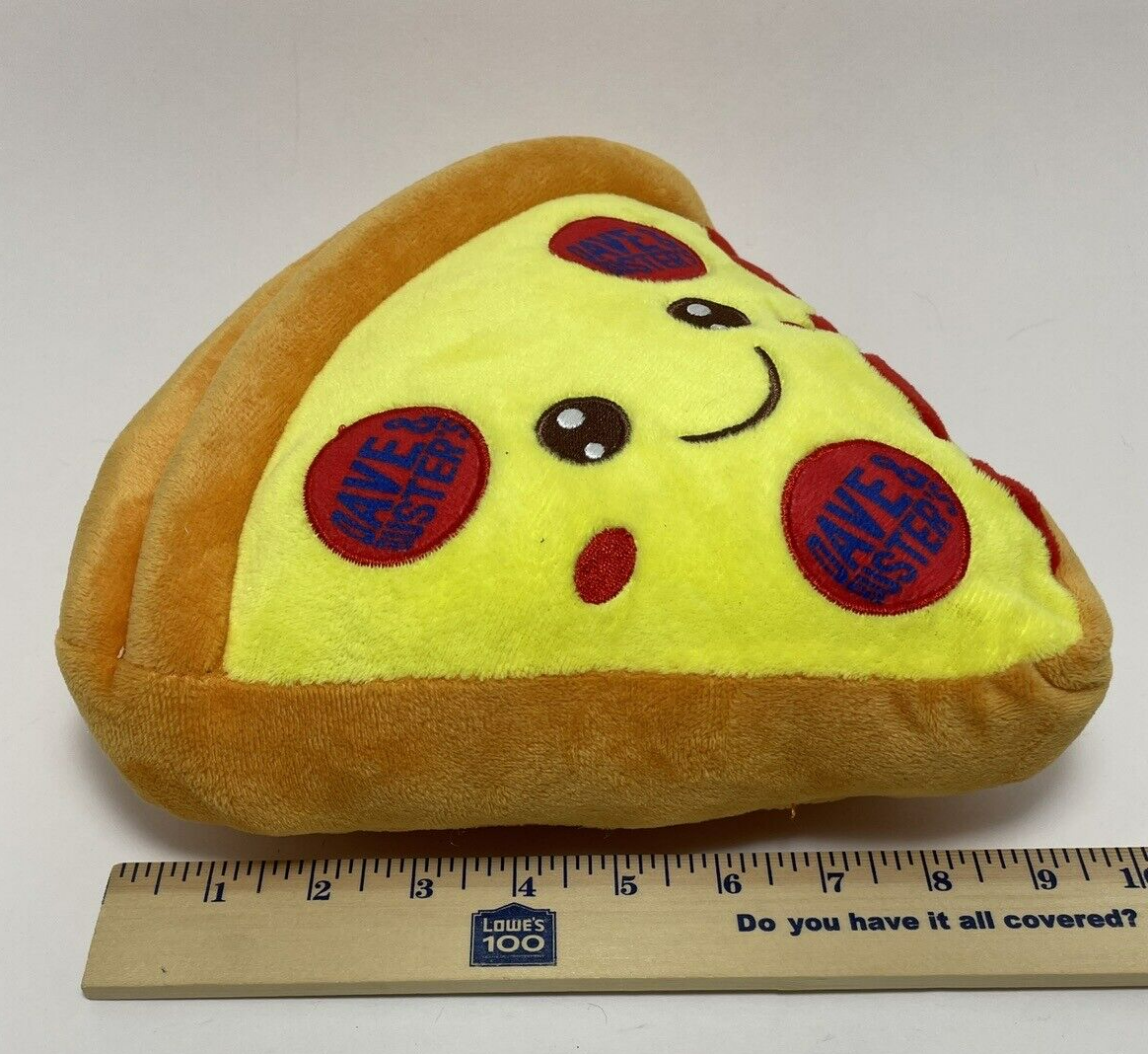 Dave & Buster's Pizza Slice Plush Stuffed Animal BMI