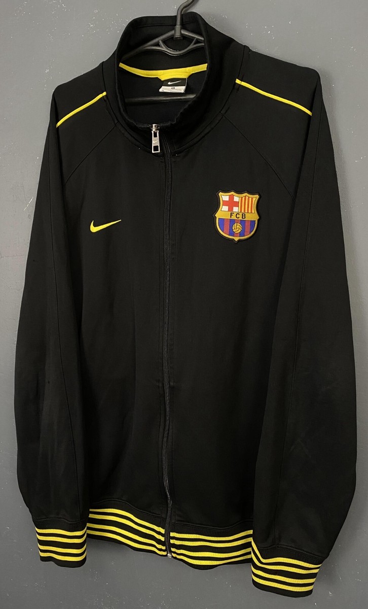 MEN'S NIKE FC BARCELONA 2011/2012 TRACK JACKET TRAINING SOCCER