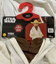 Disney Childs Star Wars YODA Halloween Costume toddler Size 2-4