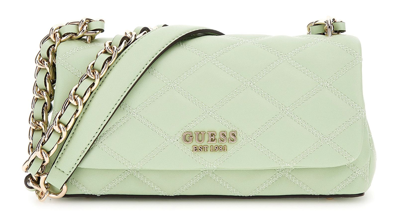 GUESS Tamsin Convertible Xbody Flap Bag Celadon