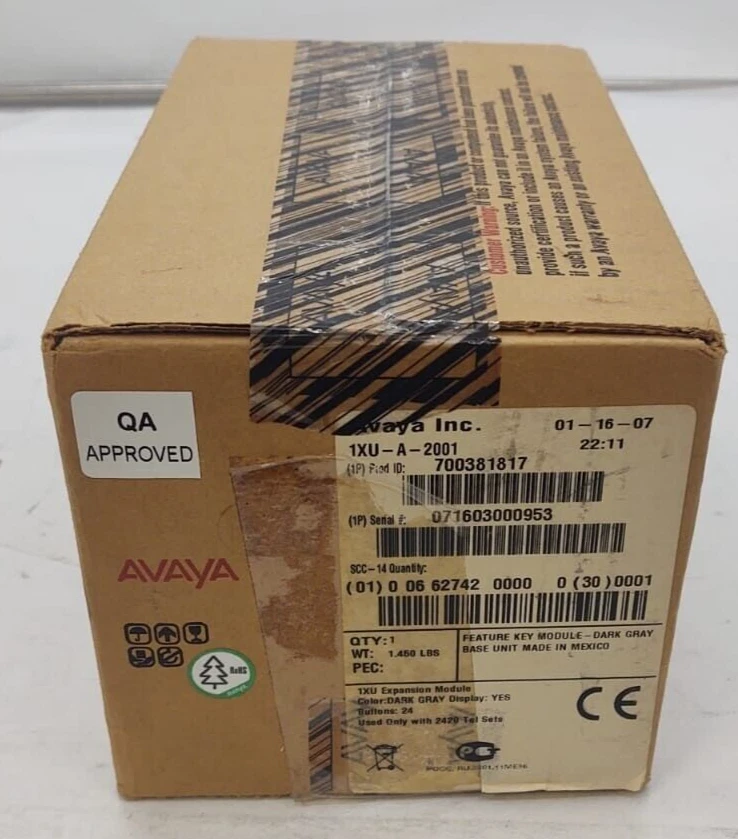 Avaya 1XU Expansion Module 1XU-A-2001 700381817 - Image 4 of 4