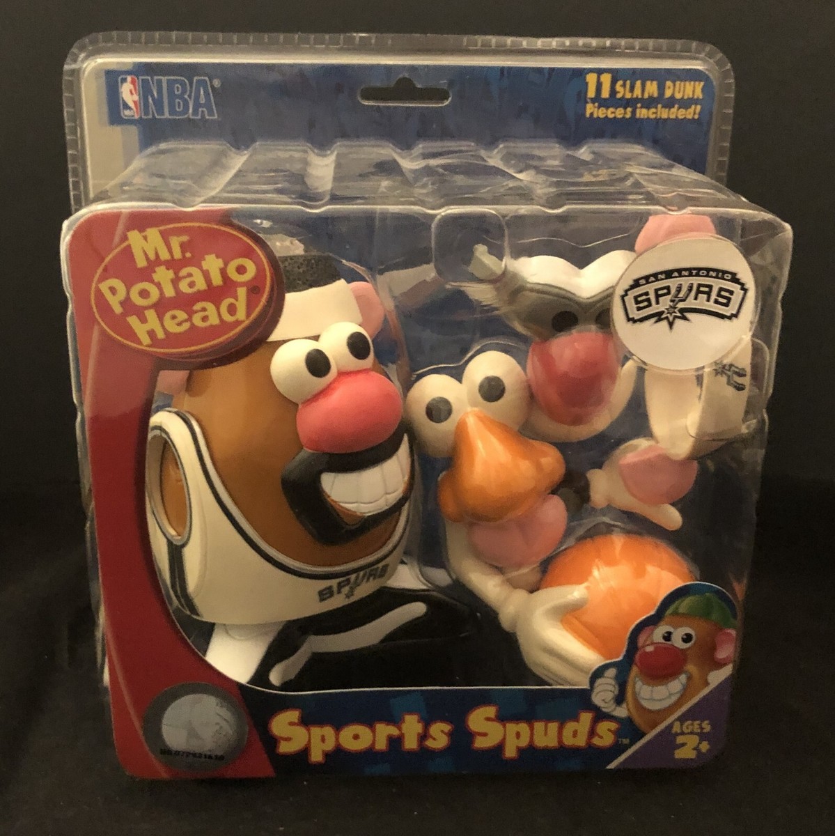 Hasbro Mr. Potato Head SPORTS SPUDS SAN ANTONIO SPURS Original