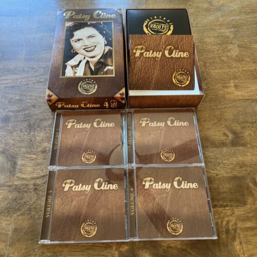 Patsy Cline (Vintage Vaults 4CD Box Set) UNSEALED UNPLAYED MINT / SAME DAY SHIP