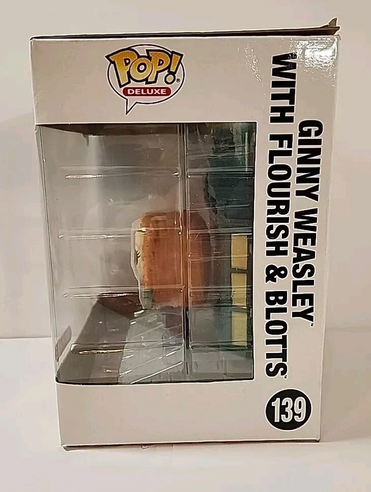 NUEVO Harry Potter Ginny at Flourish & Blotts Diagon Alley Funko Pop! Figura #139 Foto 4 de 4