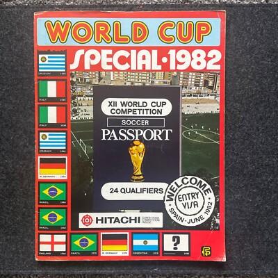 FKS WM Special 82 Album sehr guter Zustand + Formulare - fast leer + lose Sticker