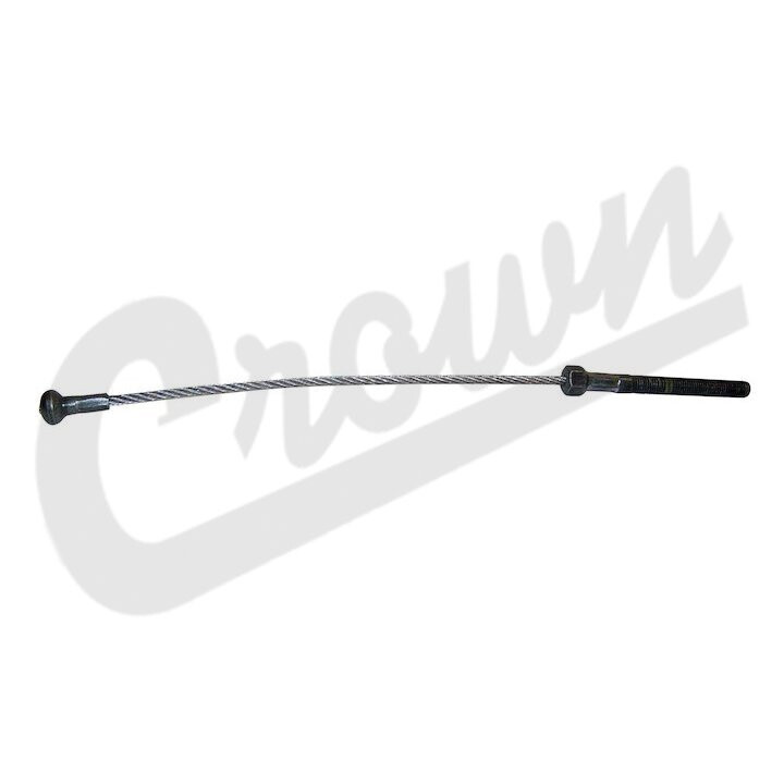 Câble d'embrayage renforcé 11'' pour moteur 4 cylindres Jeep Willys M38 et CJ2A