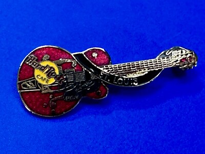 Hard Rock Cafe St Louis Eddie Cochran Dead Rocker Red Gretsch