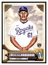 2022 Topps Gypsy Queen Angel Zerpa RC #224 Kansas City Royals