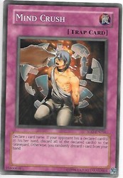Mind Crush SOD-EN056 Common Unlimited Soul of the Duelist Yu-Gi-Oh!