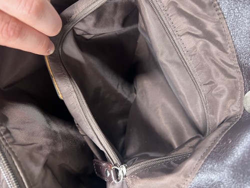 Rowallan Brown Tote Bag/ Shoulder Bag Brown Leather 11x13 - Picture 23 of 24