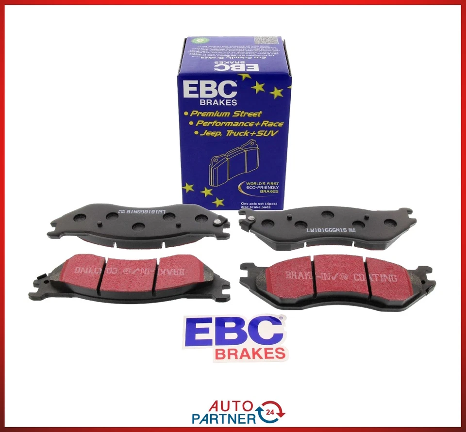 EBC Blackstuff DP1638 für Dodge Durango und Dodge RAM 1500 Pick UP VORNE - Bild 1 von 1