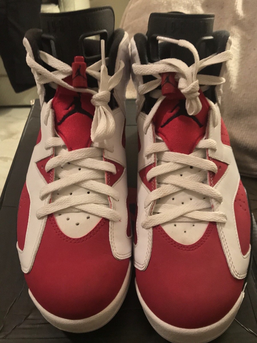 Used Air Jordan 6 Retro 'Carmine' (2014) With Receipt - Size 11 - 384664 160 | eBay UK