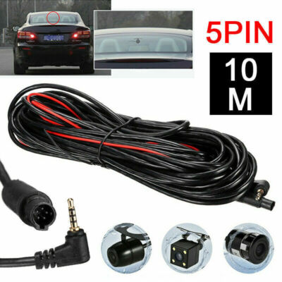 10m DVR KFZ Video 5Pin 2.5mm Auto Rückfahrkamera Verlängerungskabel Cable