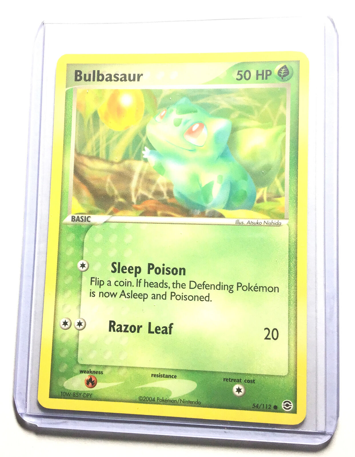 Bulbasaur · FireRed & LeafGreen (RG) #54 ‹ PkmnCards