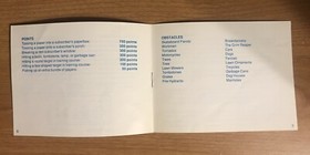 Paperboy - Nintendo NES - Instruction Manual Booklet Only