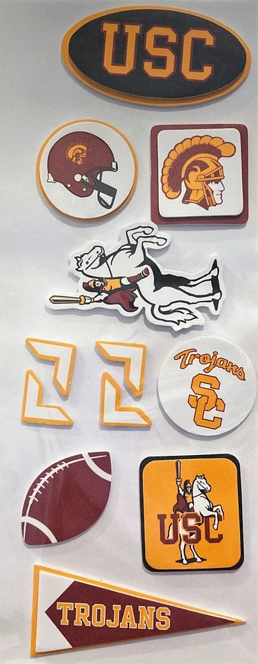 University of Southern California, USC Trojans - Álbum completo de álbum de recortes 9x9" Foto 4 de 4