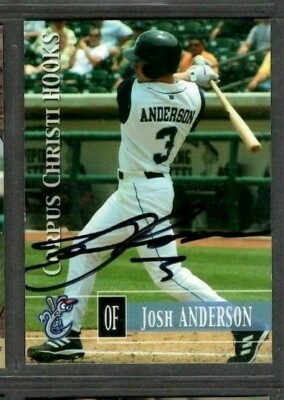 2005 Grandstand #3 Josh Anderson Corpus Christi Hooks Signed Autograph (E58)